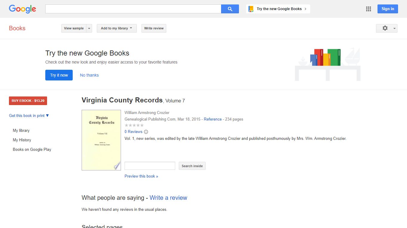 Virginia County Records - Google Books